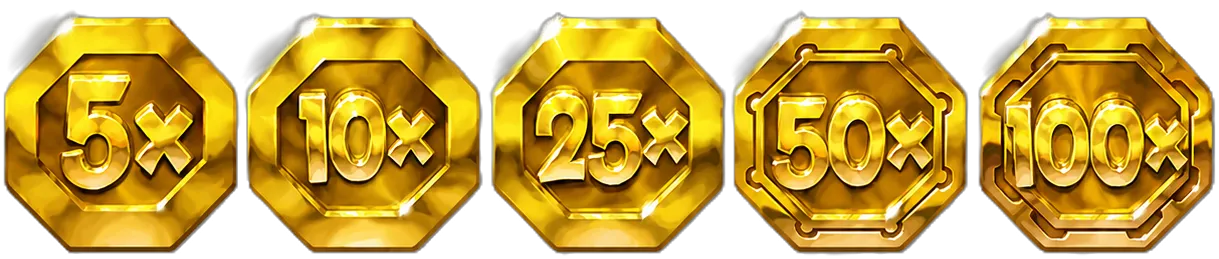 Pirots 5 Coins Symbol